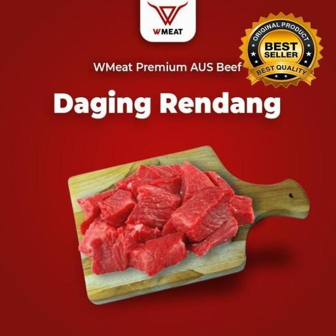 

WMEAT PREMIUM AUS BEEF RENDANG (KNUCKLE) 1KG ORIGINAL BEST SELLER H65464UJ