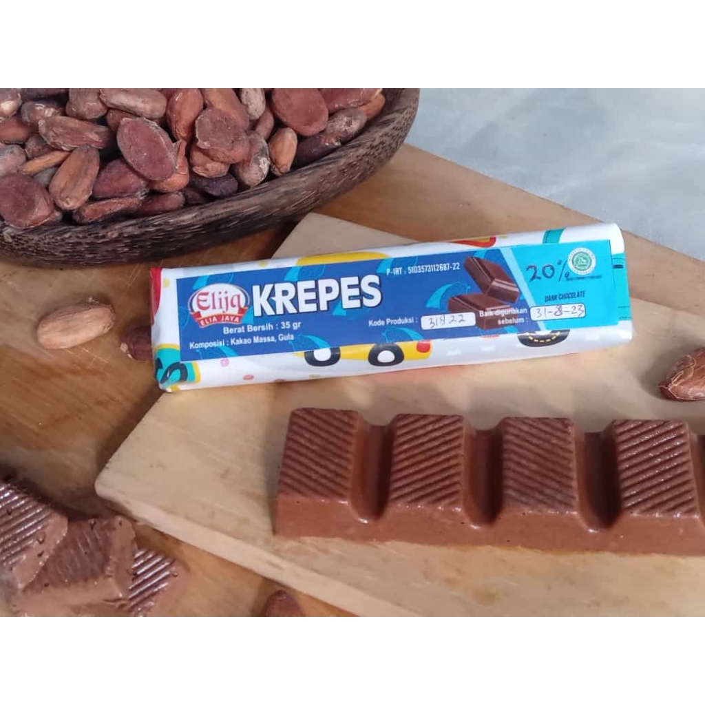 

Coklat Krepes Rasa Susu 35 gram Rasanya Bikin Ketagihan