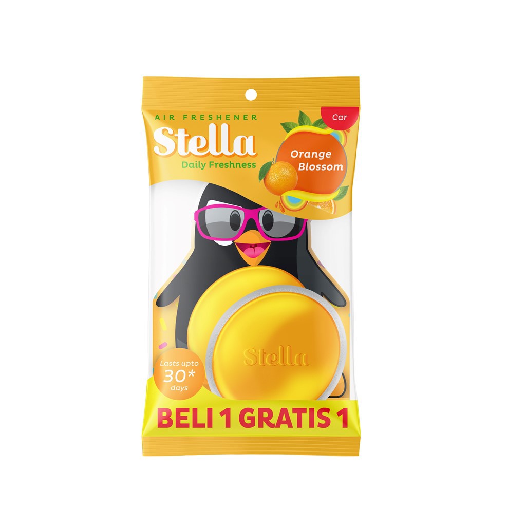 (Car) Stella Daily Freshness Buy 1 Get 1- Pengharum Mobil 7ml