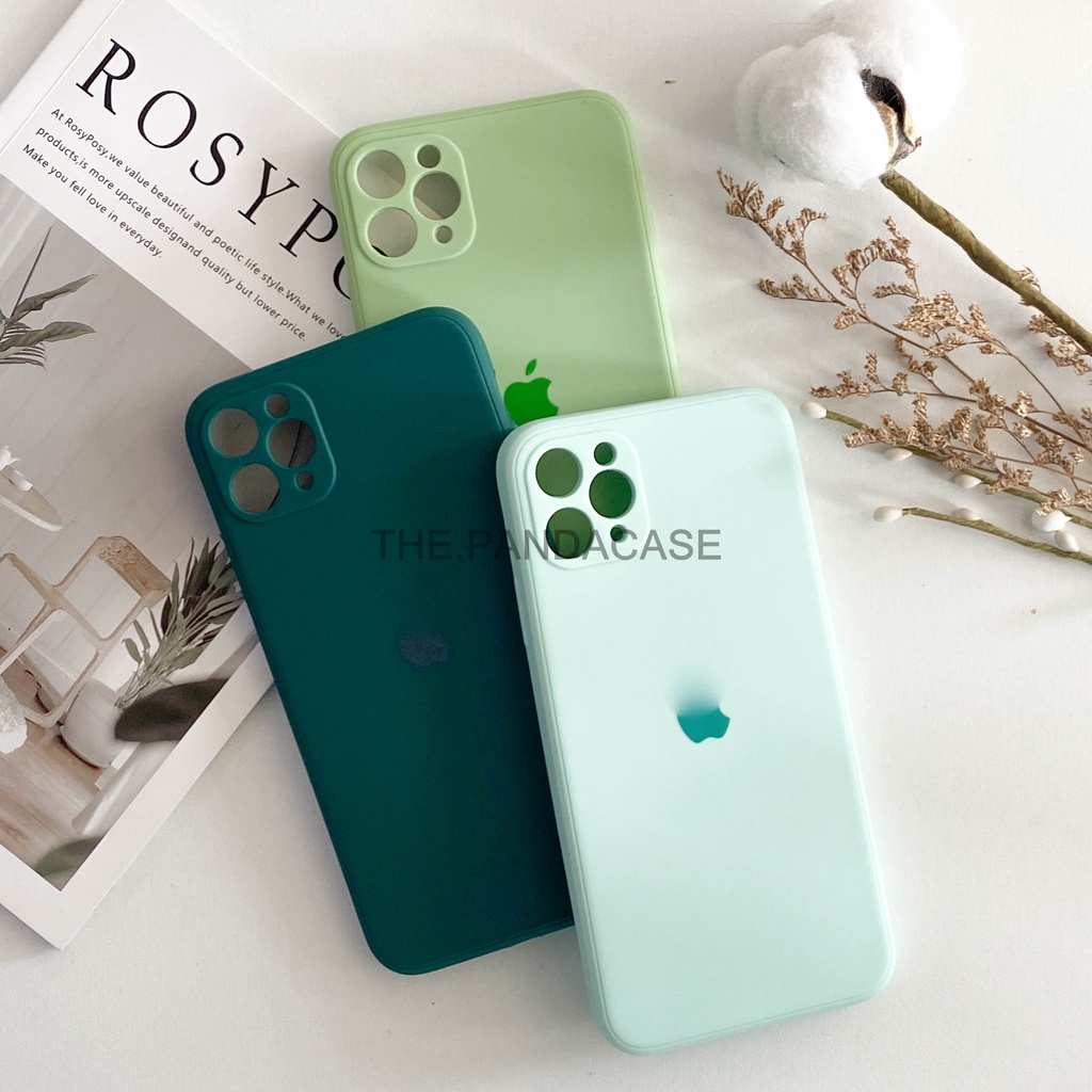 [TPC] (2) Phone Case SQUARE EDGE SOFT CASE Warna Permen Macaron IPHONE HP FULL COVER 6 6S 7 8 PLUS X XS MAX XR 11 PRO PROMAX IP069