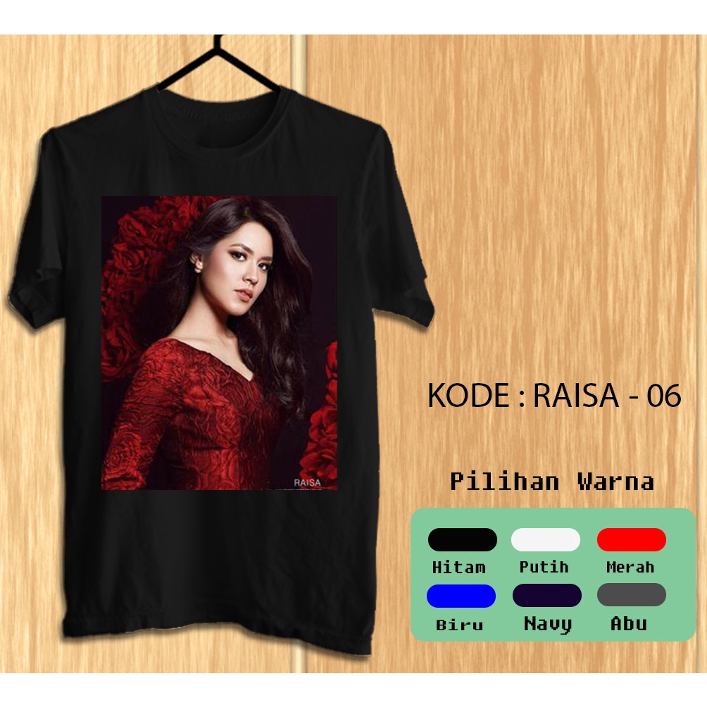 KAOS SOFTSTYLE BAJU ATASAN ANAK DAN DEWASA, ARTIS PENYANYI INDONESIA, RAISA DIVA