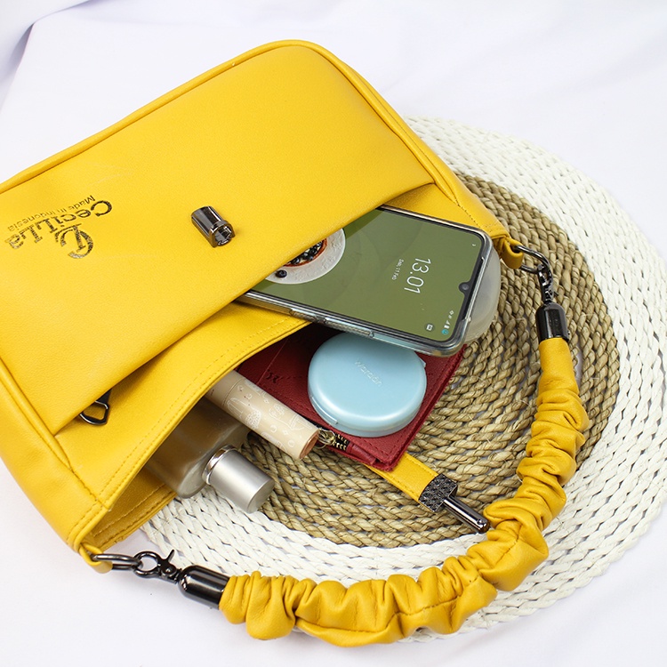 Luna Aura Shoulder Bag Wanita Gagang Serut Cecilla Tas Gaya Terbaru Tas Wanita Kekinian Tas ootd