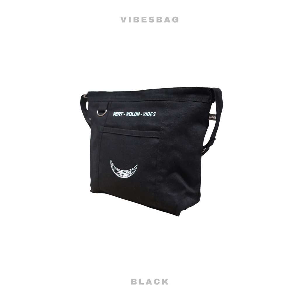 Slingbag Three V (Vert, Volum, Vibes) (BLACK)