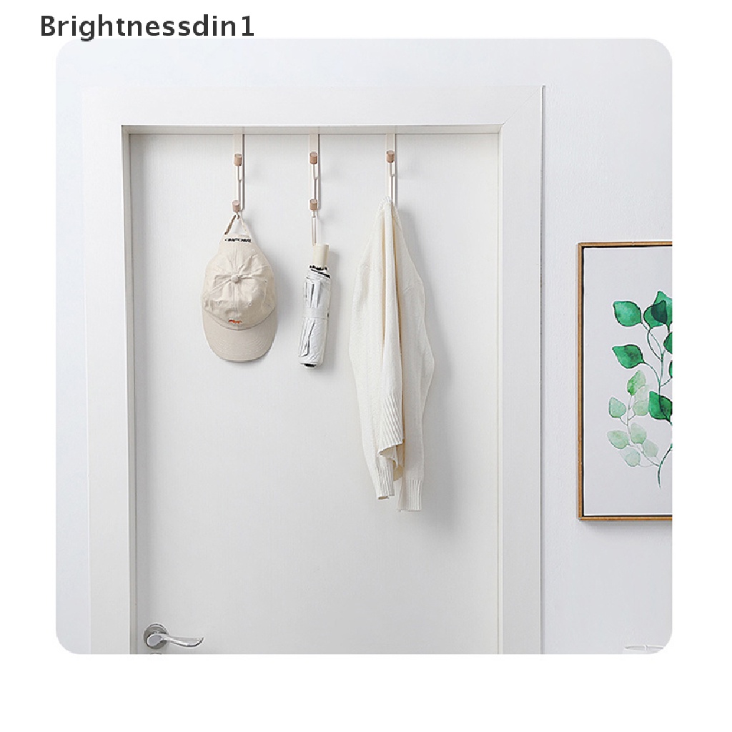 [Brightnessdin1] Door Hooks Towel Hooks Rak Hias Pintu Baju Coat Belt Gantungan Hooks Butik