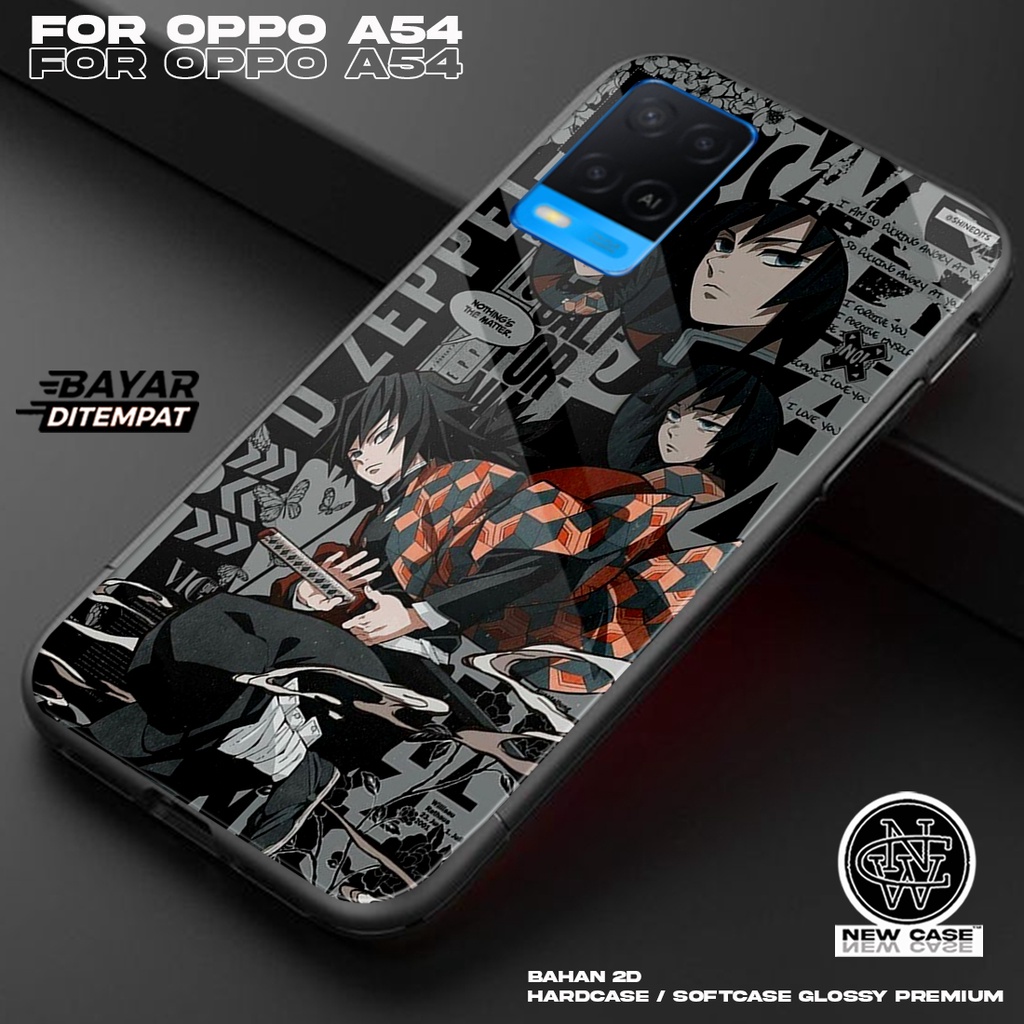 Case OPPO A54 - Casing OPPO A54 Terbaru 2023 Case lord case14 [ case KIMETSU ] Silikon Hp Mewah - Ke