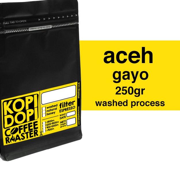 

✩ Kopi Arabika Aceh Gayo 250 gram 250gr 250g ♗