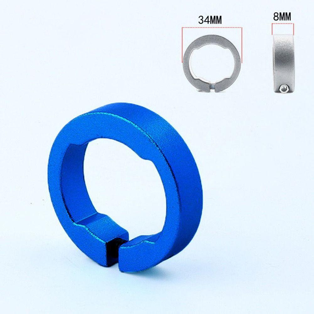 R-FLOWER 4pcs Grips Sepeda Cincin Aneka Warna Paduan Aluminium Bersepeda Aksesoris Sepeda Stang Grip