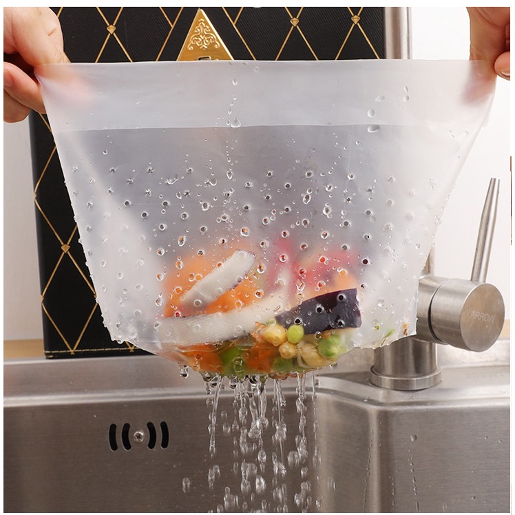 1 /10Pcs Dapur Sekali Pakai Mandiri standing Drain Bag Sewer Drain Anti-blocking Garbage Bag Mesh Wastafel Kantong Sampah