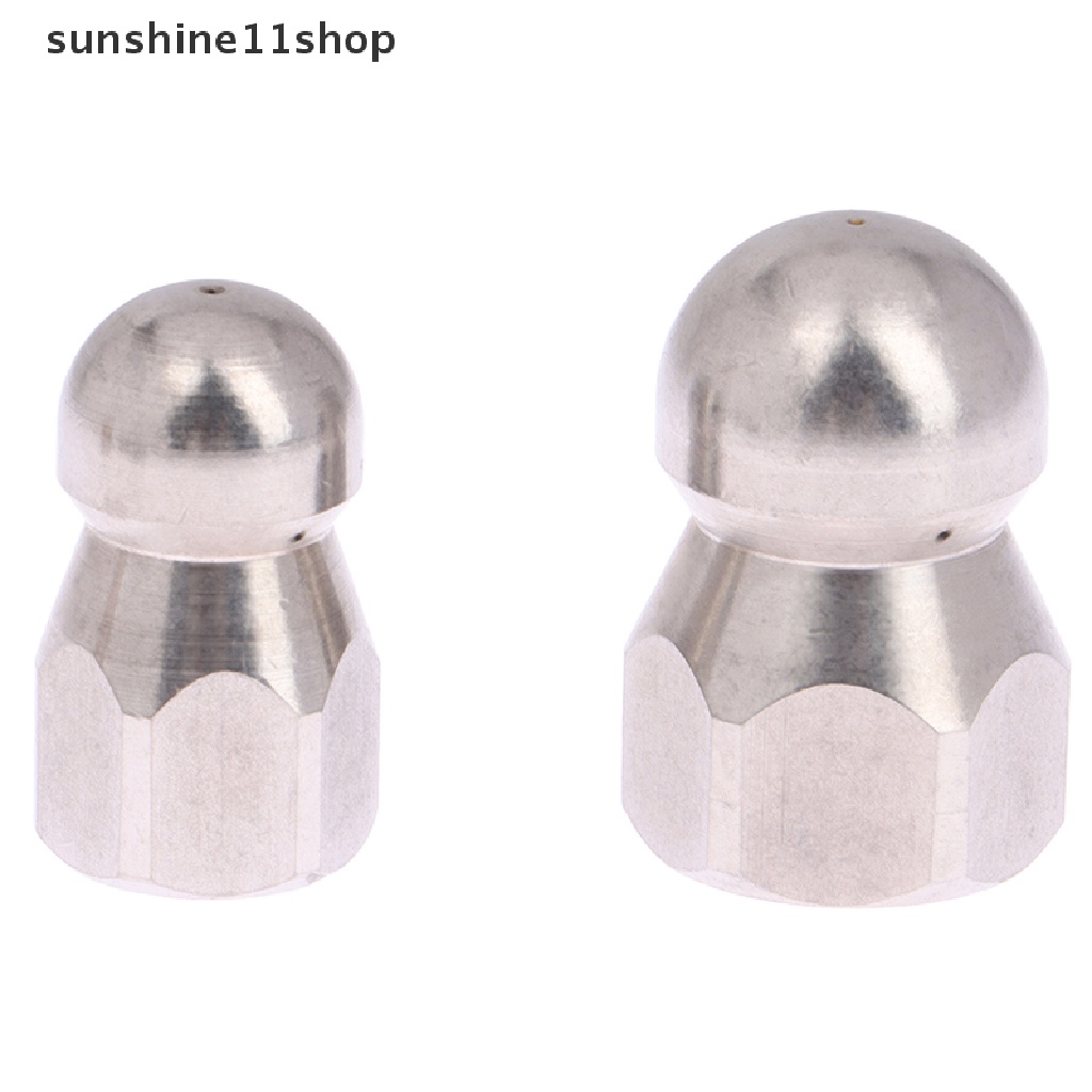 Sho Water Jet High Pressure Nozzle Bersih Selokan Sewage Pressure Washer Nozzle Alat N