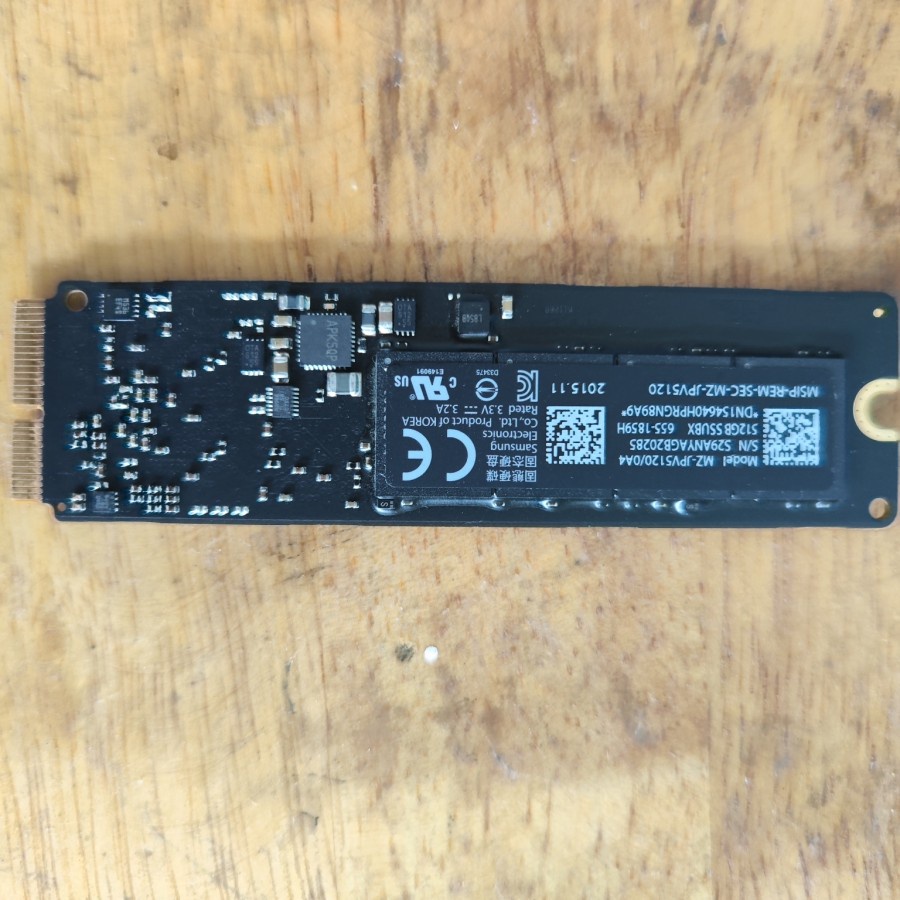 SSD MACBOOK PRO AIR ORIGINAL 2013 2014 2015 512GB