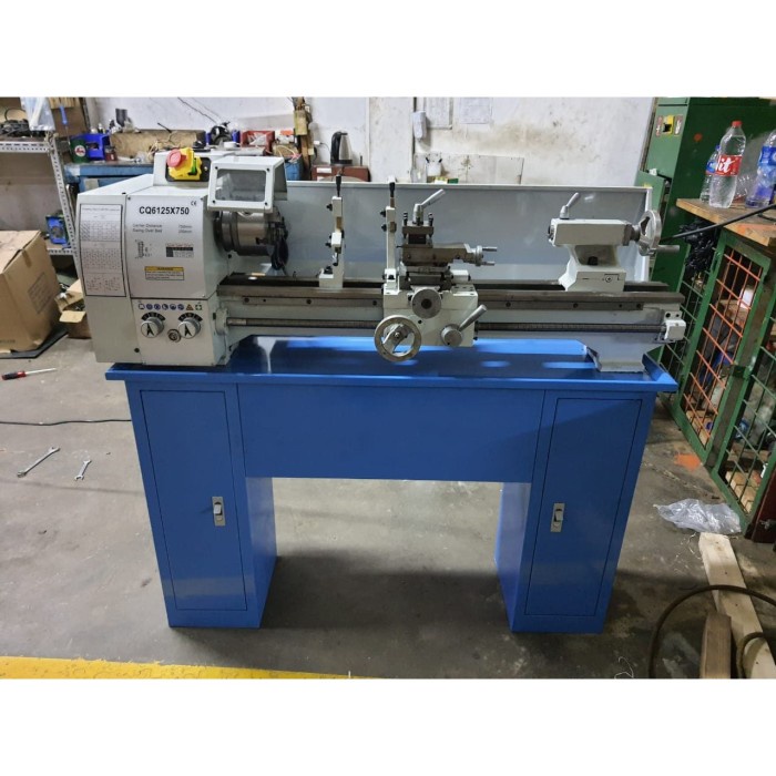 Terlaris Mesin Bubut Cq 6125 X 750 Long 75 Cm ( Bench Lathe )