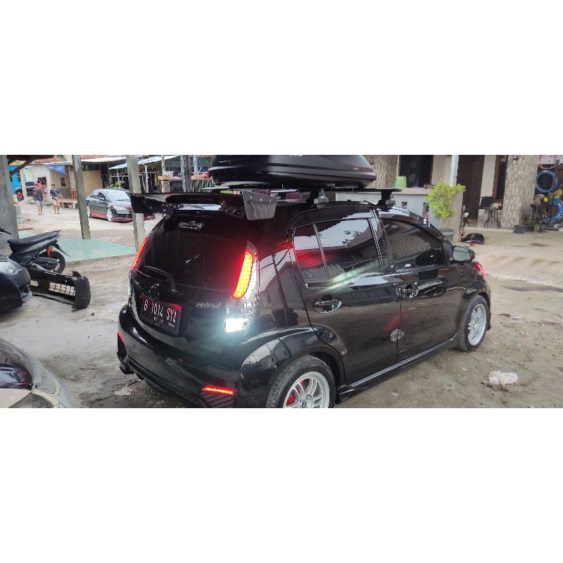 spoiler voltex Daihatsu Sirion carbon