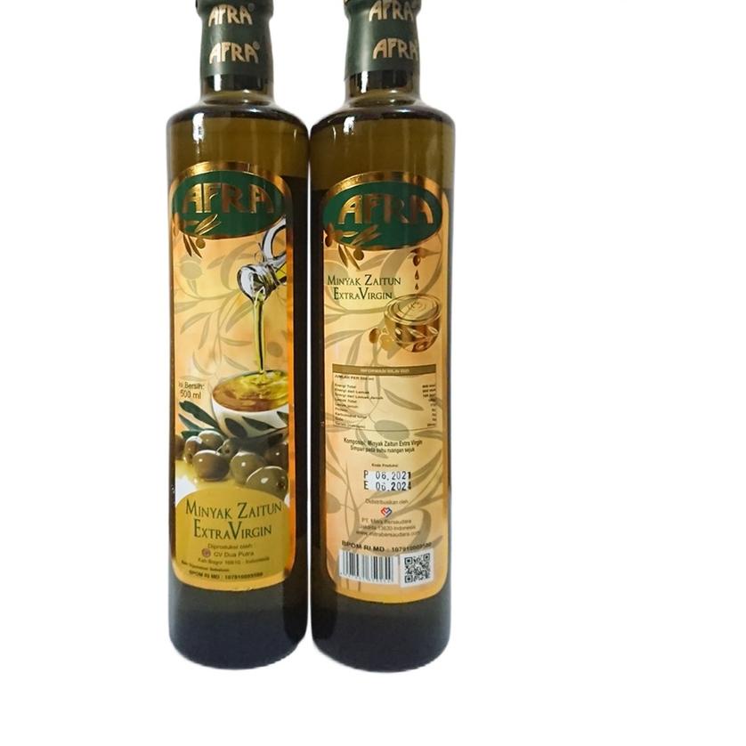 

♡ Minyak Zaitun Afra 500 ml - Extra Virgin Olive Oil EVOO ♜