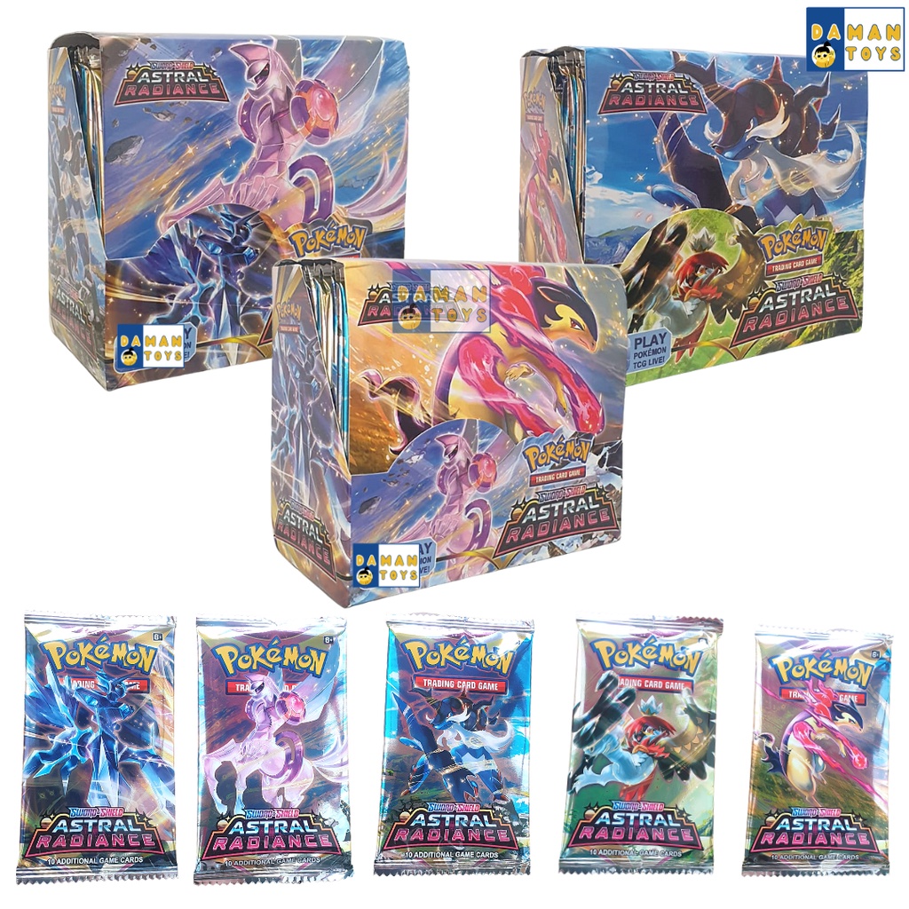 Kartu Pokemon Palkia Liepard Booster Pack Tcg