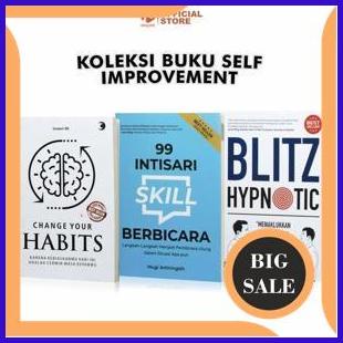 tools n parts Buku Novel Self Improvement Blitz Hypnotic / Change Your Habits / 99 Intisar