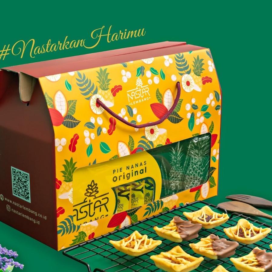 

☼ Gift Astagina series isi 3 box (Nastar Lembang by Ina Cookies) ™