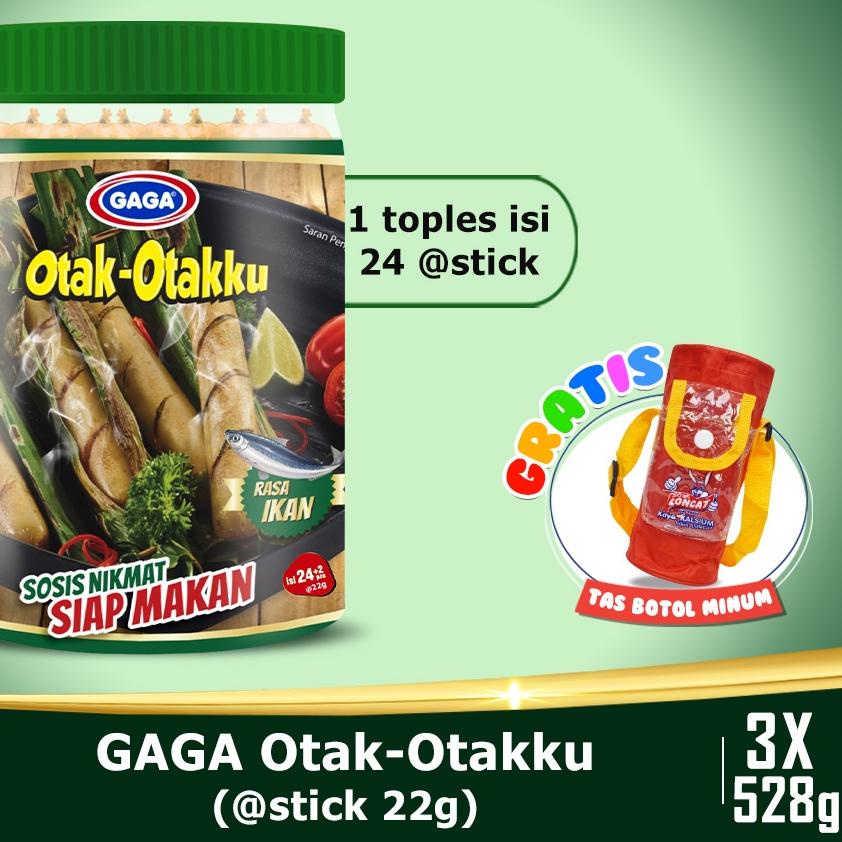 

➷ Beli 2 Toples GAGA Otak-otak 21g GRATIS 1 Toples GAGA Otak-otak 21g. (GG49) ✻