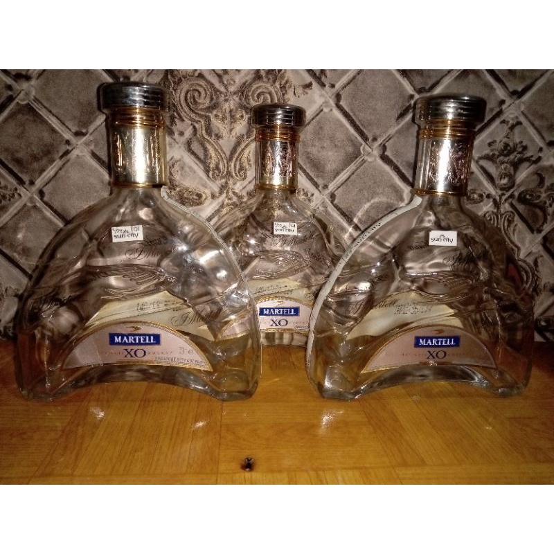 BOTOL BEKAS MINUMAN KERAS MARTELL XO