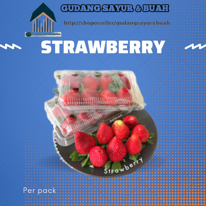 

STRAWBERY SEGAR PER PACK 150-250 gr