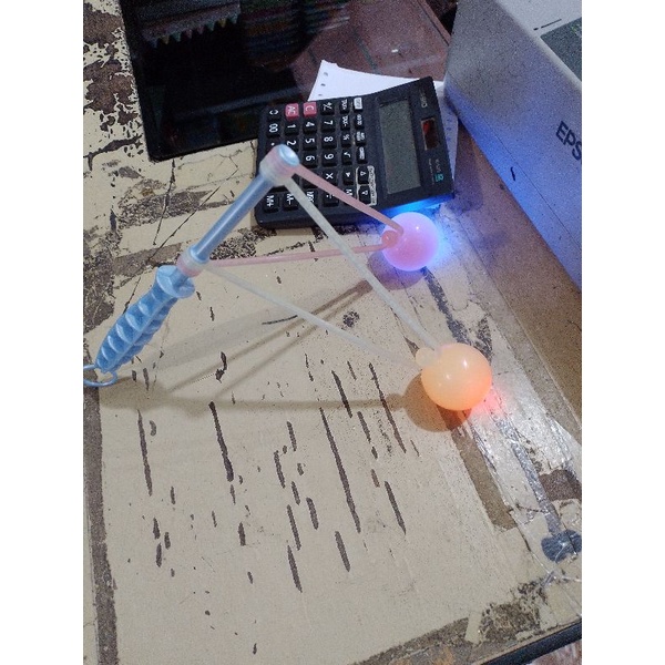 TERBARU  MAINAN LATTO LATTO GAGANG LED BOLA JUMBO// MAINAN LATO LATO GAGANG LAMPU LED DI BOLA