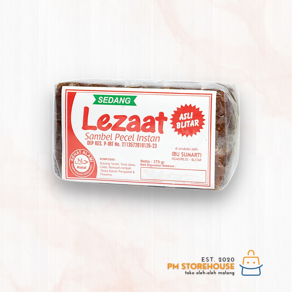 Bumbu Pecel Instant / Bumbu Masak Instant - Lezaat