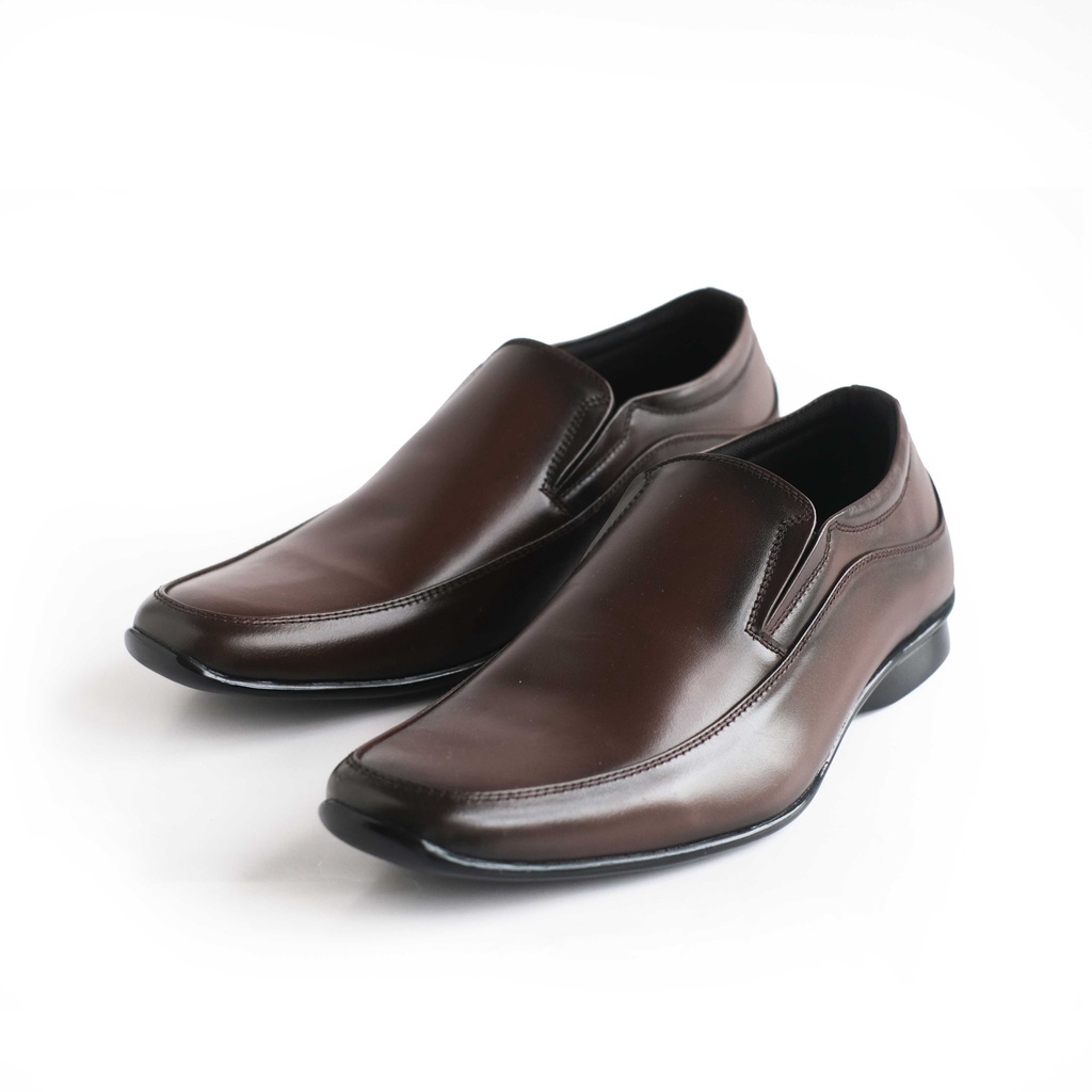 Sepatu kerja pria - Winshor - Jarvees - Dark Brown