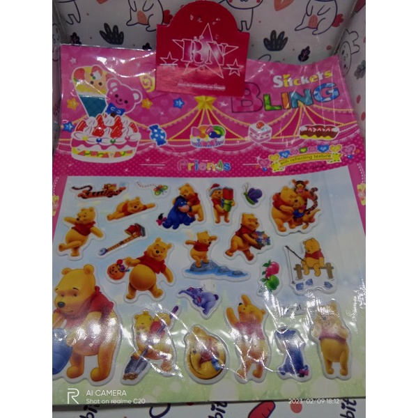 

mainan ANAK PEREMPUAN... stickers BLING