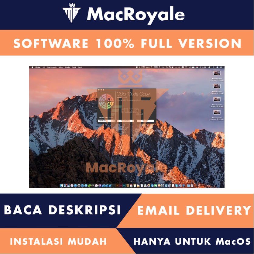 [MacOS] Color Code Copy Full Version Lifetime Full Garansi