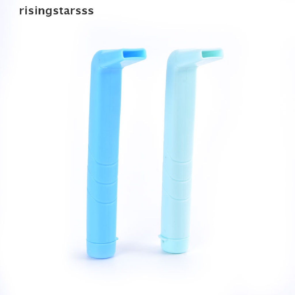 Rsid Span-new Anti Hiccup Artefak Hiccup Stop L Shaped Sedotan Anak Dan Dewasa Reusable Jelly