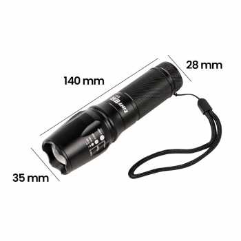 [KMZ]  Senter LED Cree XM-L T6 26650 5000 Lumens - E97