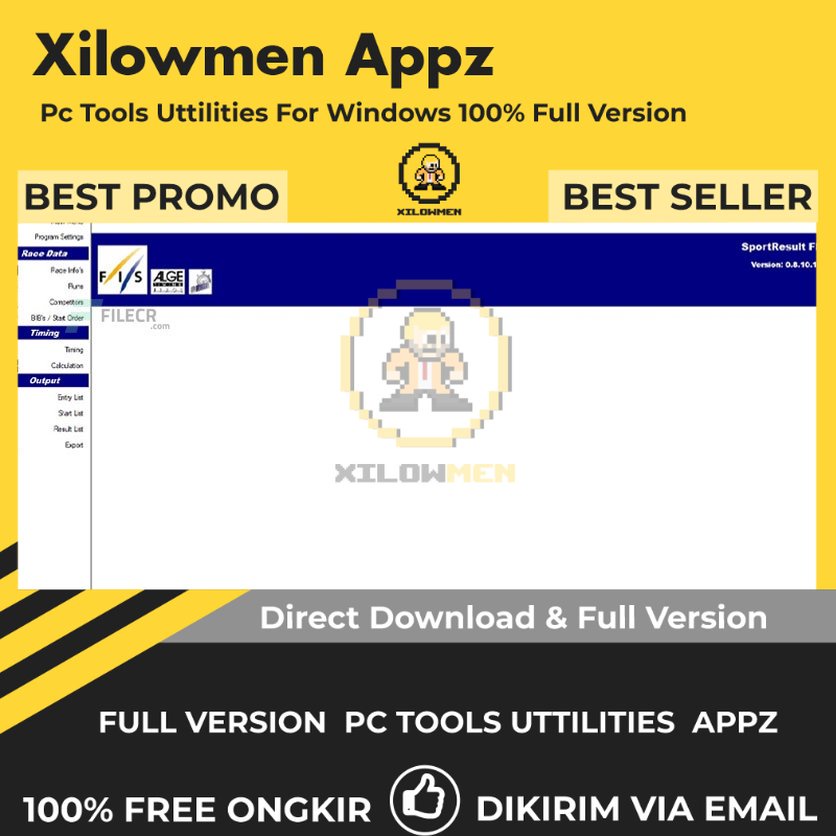 [Full Version] SportResult FIS Pro PC Tools Software Utilities Lifetime Win OS