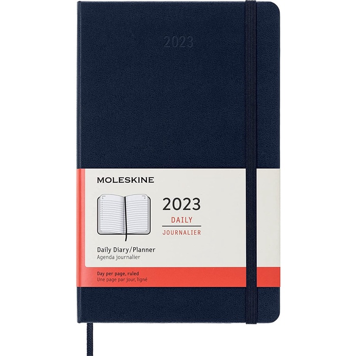 

Best Seller Moleskine 2023 - Hard Cover Daily Large - Agenda Journal Planner Book