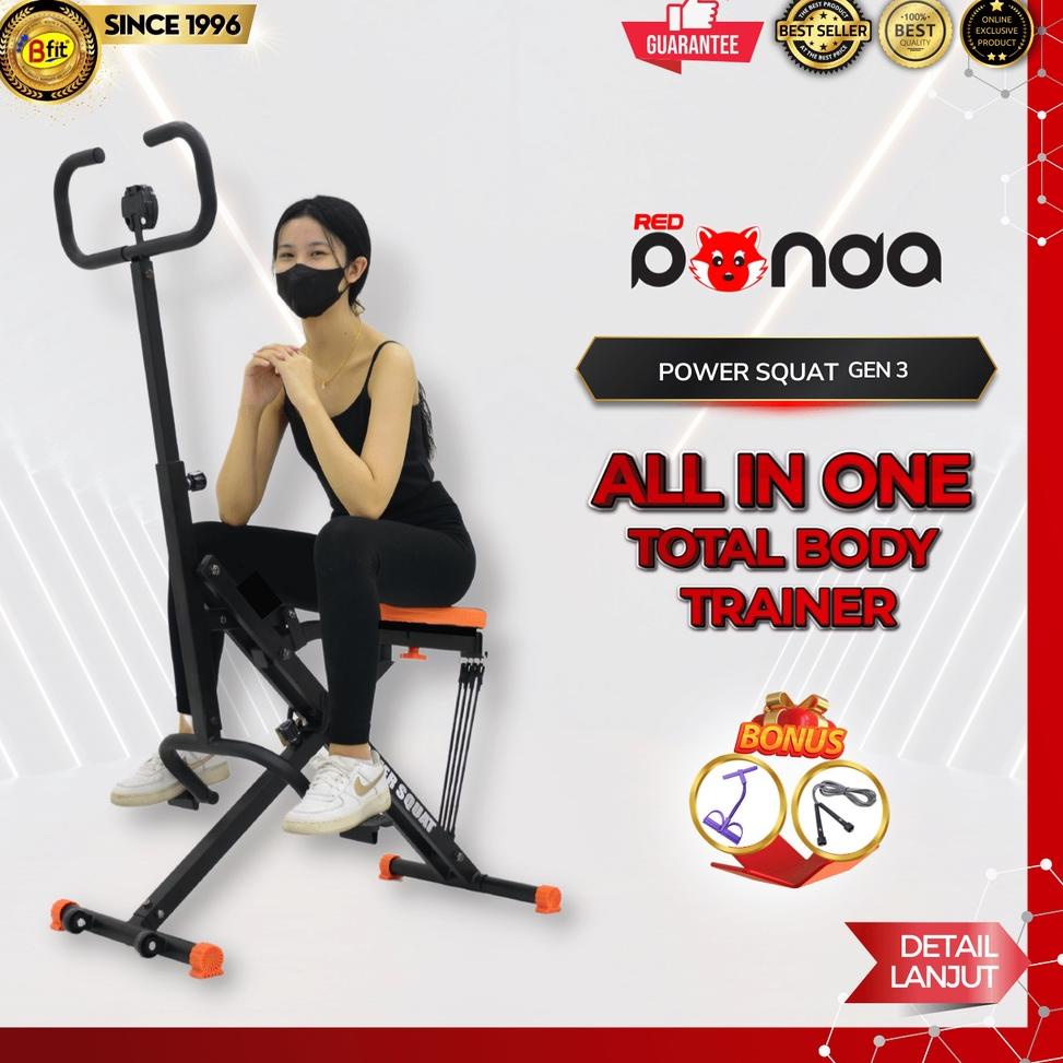 HARGA TERMURAH RedPanda New Power Squat Rider - Power Squat Sports Equipment - Power Home Squat