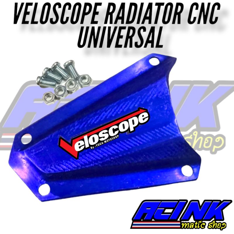 Scop airscop veloscope kecil cover radiator vario pcx adv nmax aerox lexi almunium bonus baut