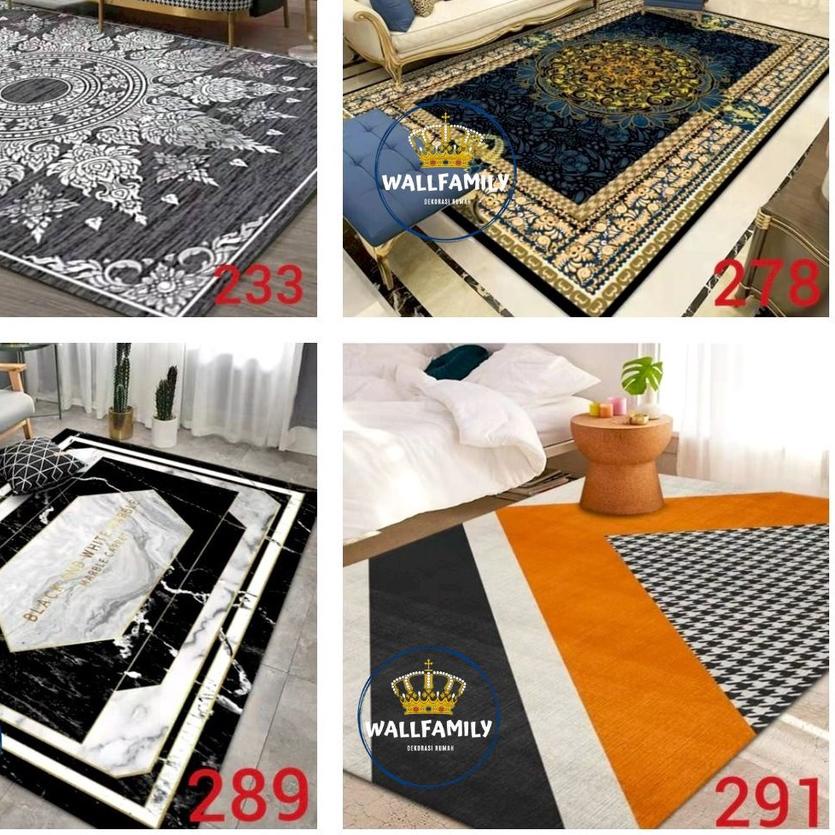 ☃ Karpet Eropa Import Polyester (New) cm ➦