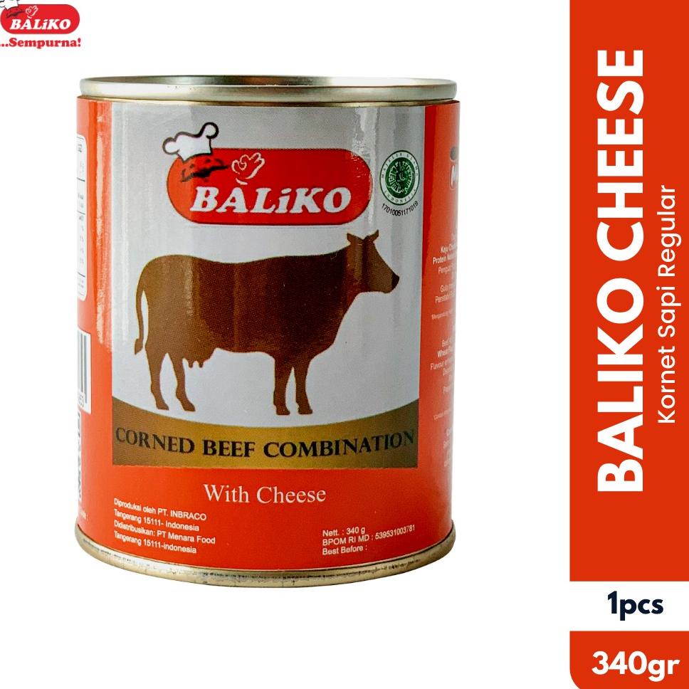 

✨TERBARU✨ Baliko Kornet Keju Daging Sapi 340gr 