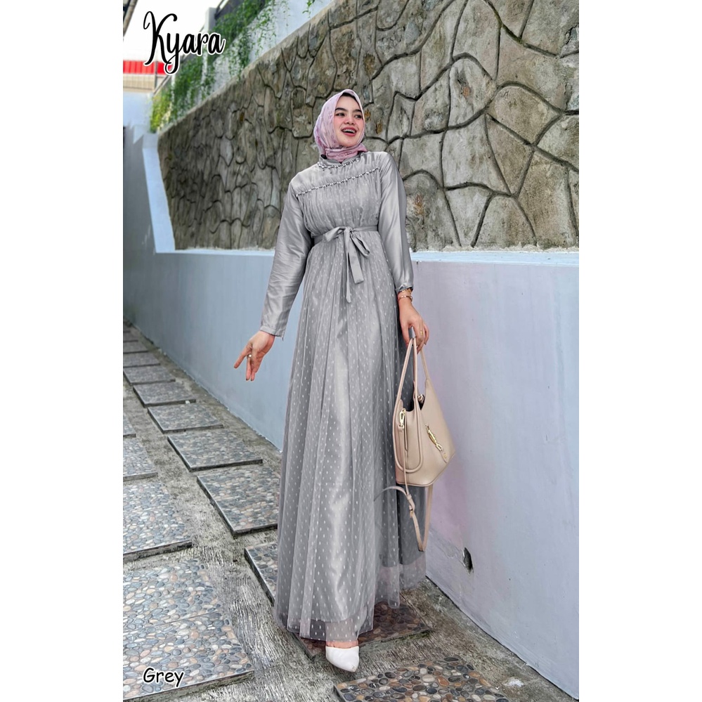 GAMIS PESTA KONDANGAN KYARA DRESS NIKAHAN BRIDESMAID