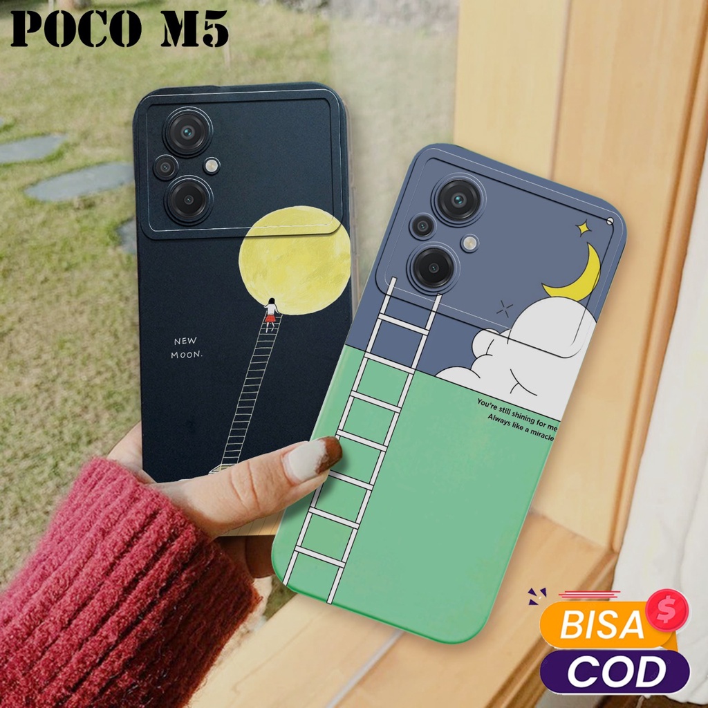 PRO CAMERA POCO M5 - SOFTCASE POCO M5 - CASE HP POCO M5 - CASING HP POCO M5 - MACAROON POCO M5 - KES