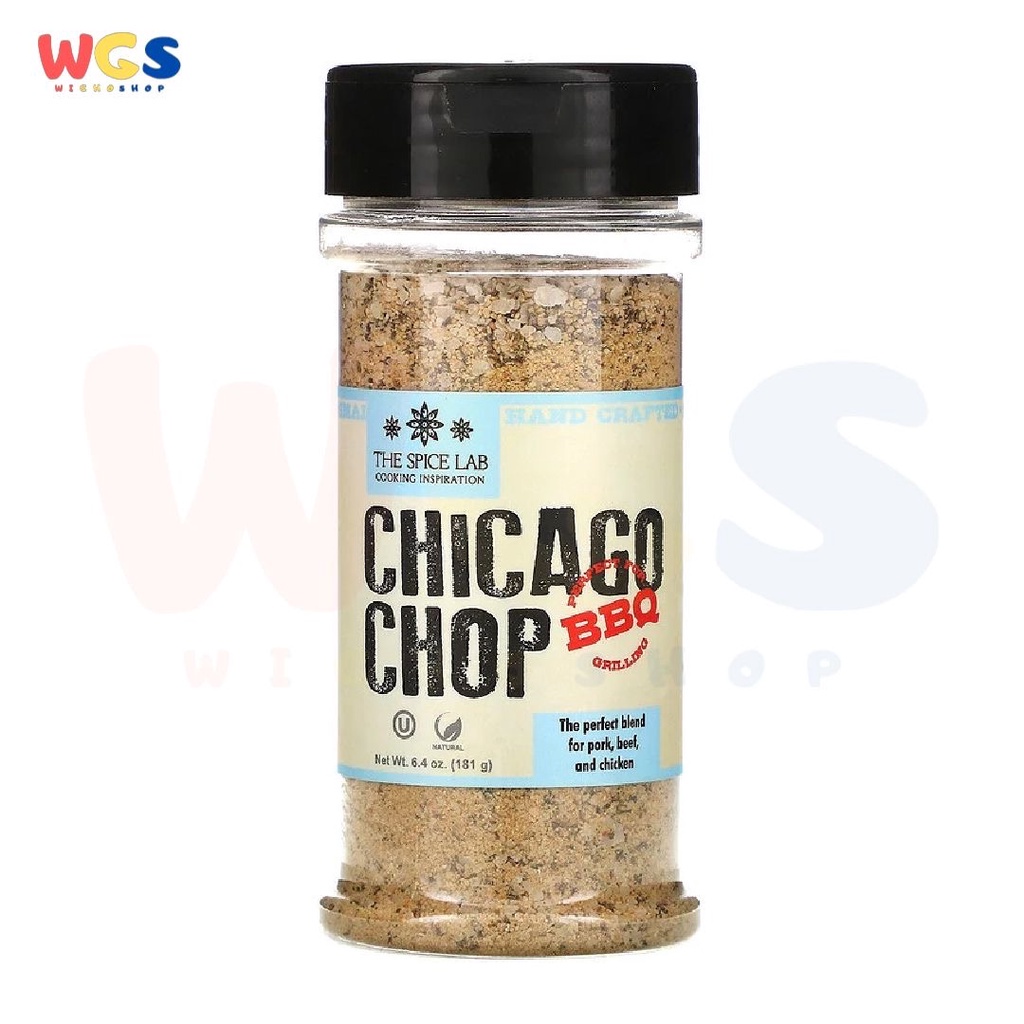 The Spice Lab Chicago Chop Seasoning Savory Spices For Meat 6.4oz 181g
