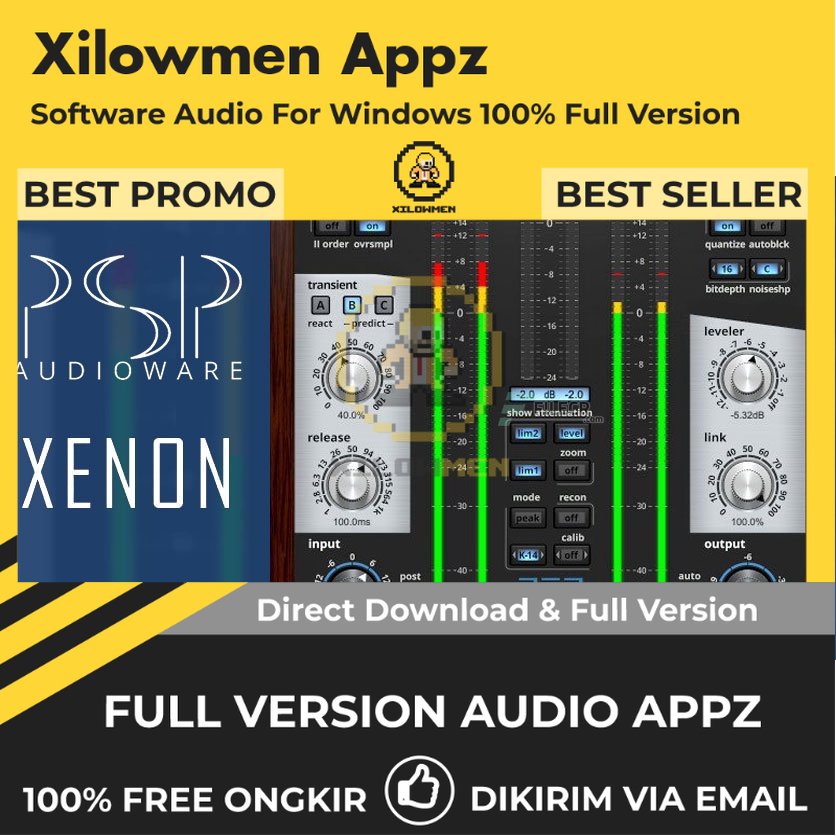 [Full Version] PSPaudioware PSP Xenon Pro Lifetime Audio Software WIN OS