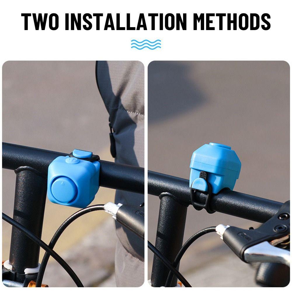 R-FLOWER 1pc Bersepeda Stang Sepeda Anak Lucu Peralatan Bersepeda Alloy Plastics Rings Horn Suara Alarm