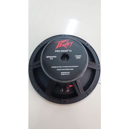 KOMPONEN SPEAKER PEAVEY PRO RIDER12 12 INCH 600 WATT MADE IN USA