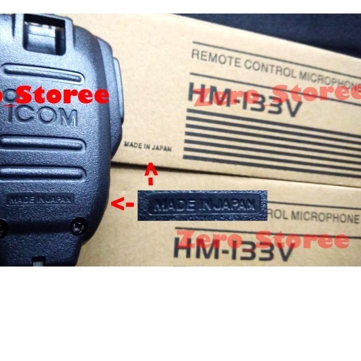 ☊ HM133 Mig ICOM HM-133 HM133 HM133V EXTRA MIC ICOM 2300 IC 2200 V8000 IC207 IC208 Mik Handmic HM-13