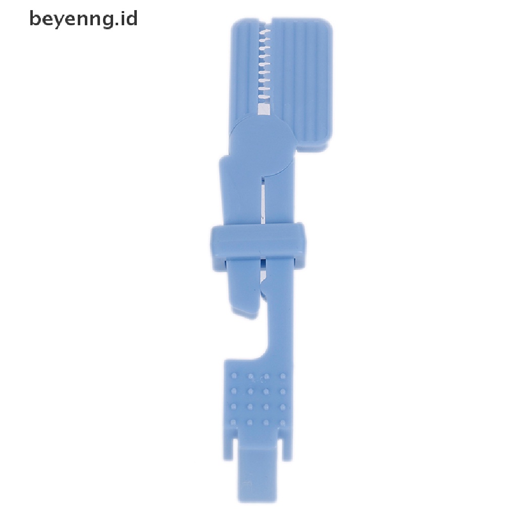 Beyen 1Pcs X-Ray Film Klip Holder Radiograph Plastik Warna Biru Kepala Penjepit  Id