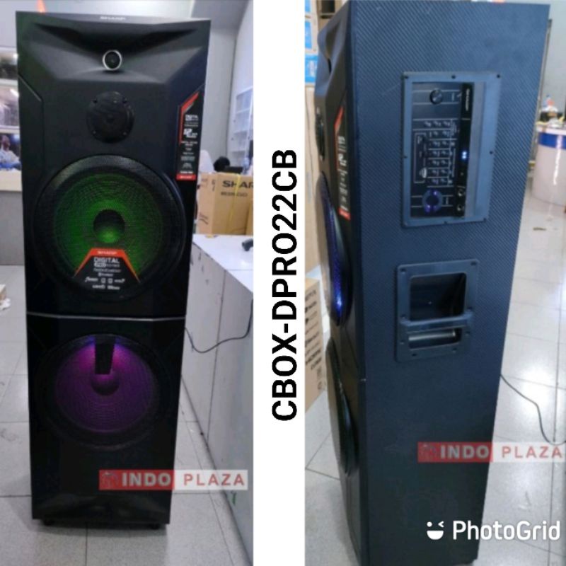 SPEAKER SHARP CBOX-DPRO BIG WOOFER GARANSI RESMI