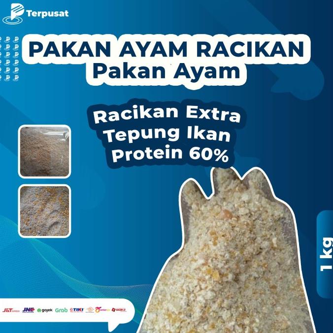 Pakan Ayam Racikan Extra Tepung Ikan Protein 60%