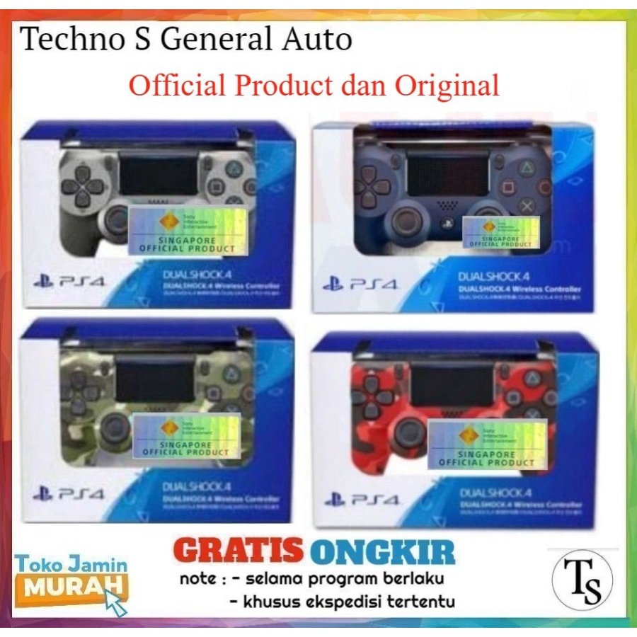 Controller PS4 Ori Mesin Dualshock 4 PS4 Stick Stik Original Sony PS 4