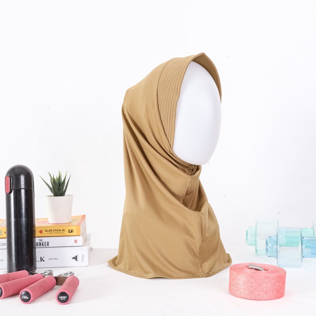 Jilbab Sporty Hijab Instant Jilbab Volly Jilbab Instan Kartini Bergo Sport