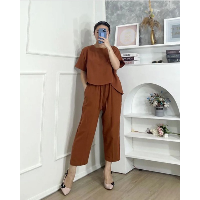HERLIN SET - setelan celana panjang wanita