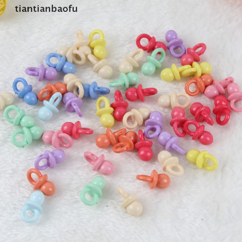 [tiantianbaofu] Transparan Akrilik Diy Mini Dot Baby Shower Dekorasi Kue Hadiah Ulang Tahun Butik